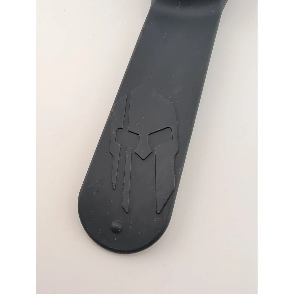 LEGION Men's Watch 42mm Case Black Slap Band- New Battery